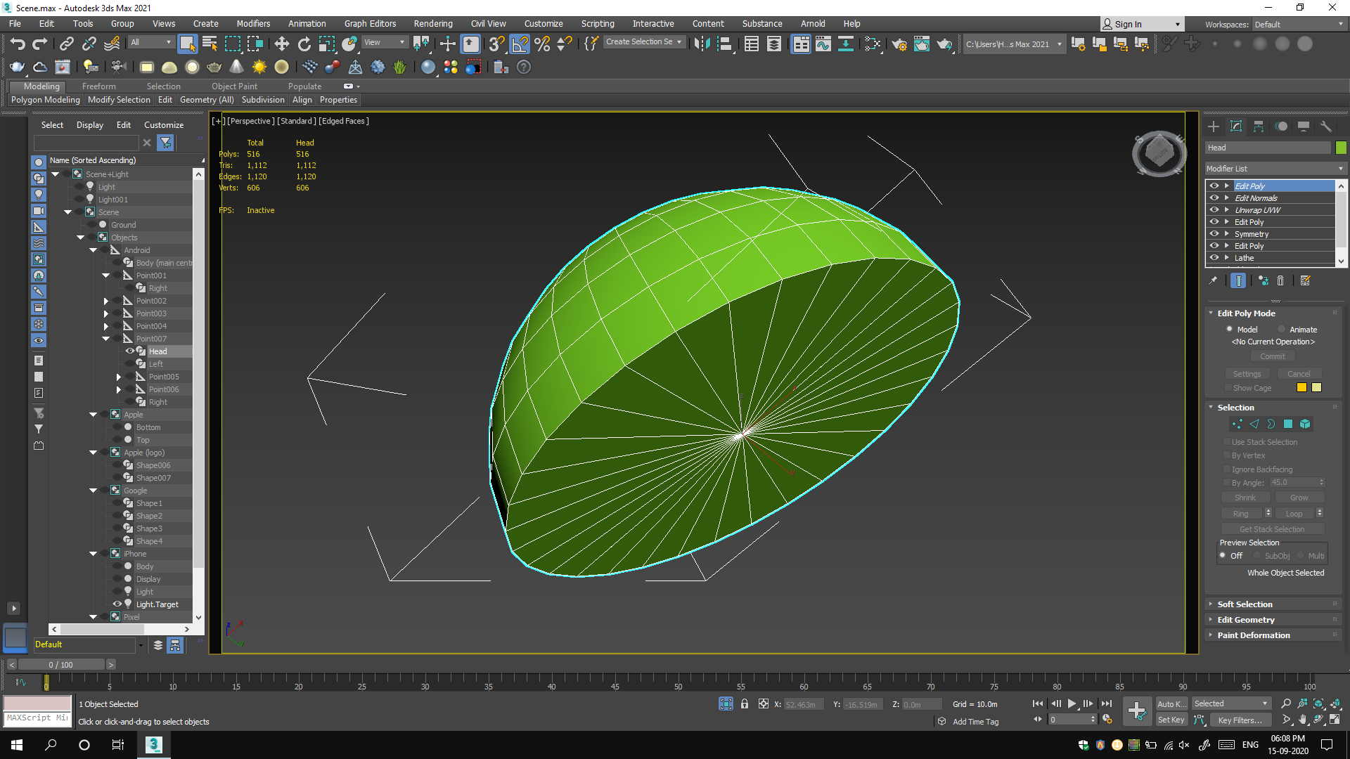 Overcomplicated model with a huge modifier stack