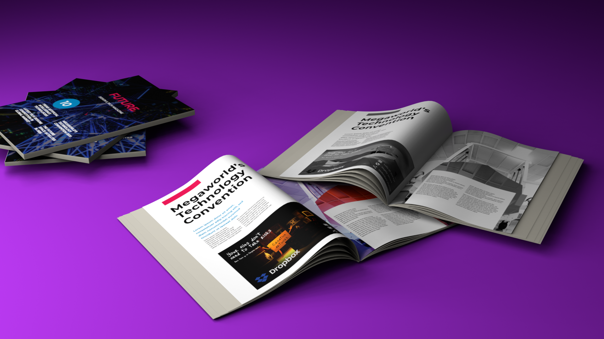 Representation of the magazine ads